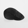 Vintage flat cap - B626:Black, 100% cotton, L/XL